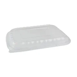Pactiv Evergreen EarthChoice Entrée2Go Takeout Containers, 1”H x 11-3/4”W x 8-3/4”D, Clear, Case Of 200 Containers