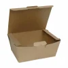 Pactiv Evergreen EarthChoice Tamper Evident OneBox Paper Boxes, 3-1/4”H x 6-9/16”W x 4-1/2”D, Case Of 160 Boxes