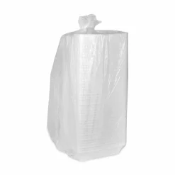 Pactiv Evergreen Foam Hinged Lid Containers, Single Tab Lock Hoagie, 9.8 x 5 x 3.3, White, 560/Carton