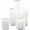 Pactiv Evergreen Newspring DELItainer Microwavable Container, 32 oz, 4.7" Diameter x 5.6" h, Clear, Plastic, 240/Carton
