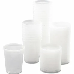 Pactiv Evergreen Newspring DELItainer Microwavable Container, 32 oz, 4.7" Diameter x 5.6" h, Clear, Plastic, 240/Carton