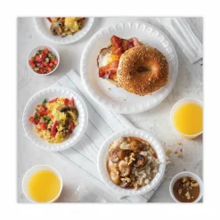 Pactiv Evergreen Placesetter Deluxe Laminated Foam Dinnerware, Plate, 8-15/16
