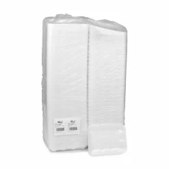 Pactiv Evergreen Foam Trays, Meat, #4D, 9-1/2