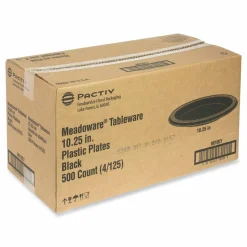 Pactiv Evergreen Meadoware Impact Plastic Dinnerware, Plate, 10.25
