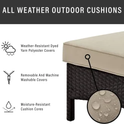 Palm Harbor Outdoor Wicker Chaise Lounge