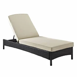 Palm Harbor Outdoor Wicker Chaise Lounge