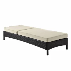 Palm Harbor Outdoor Wicker Chaise Lounge