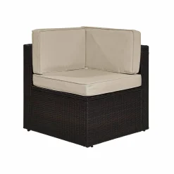 Palm Harbor Outdoor Wicker Corner Chair