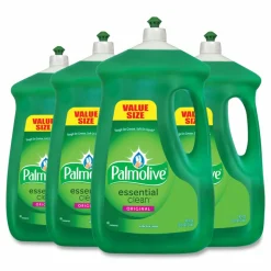 Palmolive Dish Soap Liquid, Original Scent, Green, 90 oz Bottle, 4/Carton