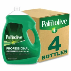 Palmolive Professional Dishwashing Liquid, Fresh Scent, 145 oz Bottle, 4/Carton