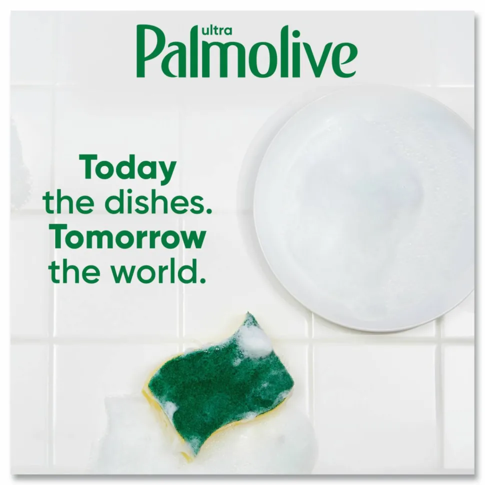 Palmolive Pure + Clear Dishwashing Liquid, Spring Fresh Scent, 32.5 oz Bottle, 9/Carton