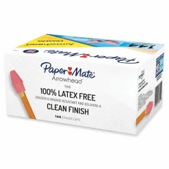 Paper Mate Pencil Cap Erasers, Pink, Pack Of 144