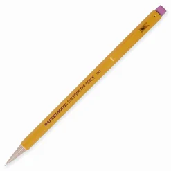 Paper Mate SharpWriter Mechanical Pencils, 0.7 mm, Yellow Barrel, Pack Of 5 Pencils