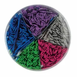 Paper Clips, Pack Of 500, Jumbo, Assorted Colors