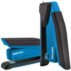 PaperPro InPower Spring-Powered Desktop Stapler With Antimicrobial Protection, 20 Sheets Capacity, Assorted Colors