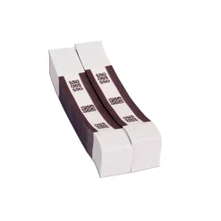 PAP-R Currency Straps, Deep Purple, $50.00, Pack Of 1,000