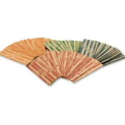 PAP-R Flat Tubular Coin Wrappers, Dollars, Gray, Box Of 1,000