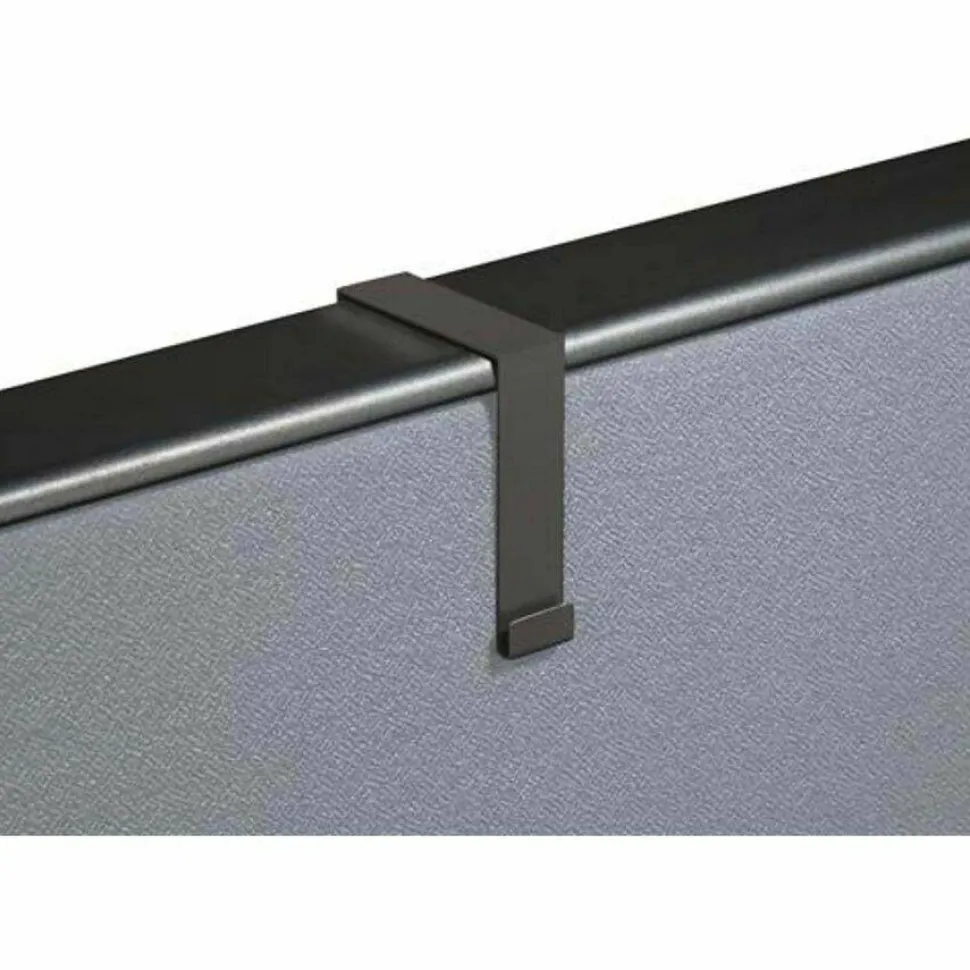 Partition Hangers For Quartet Matrix Bulletin Boards, Black, Set Of 2