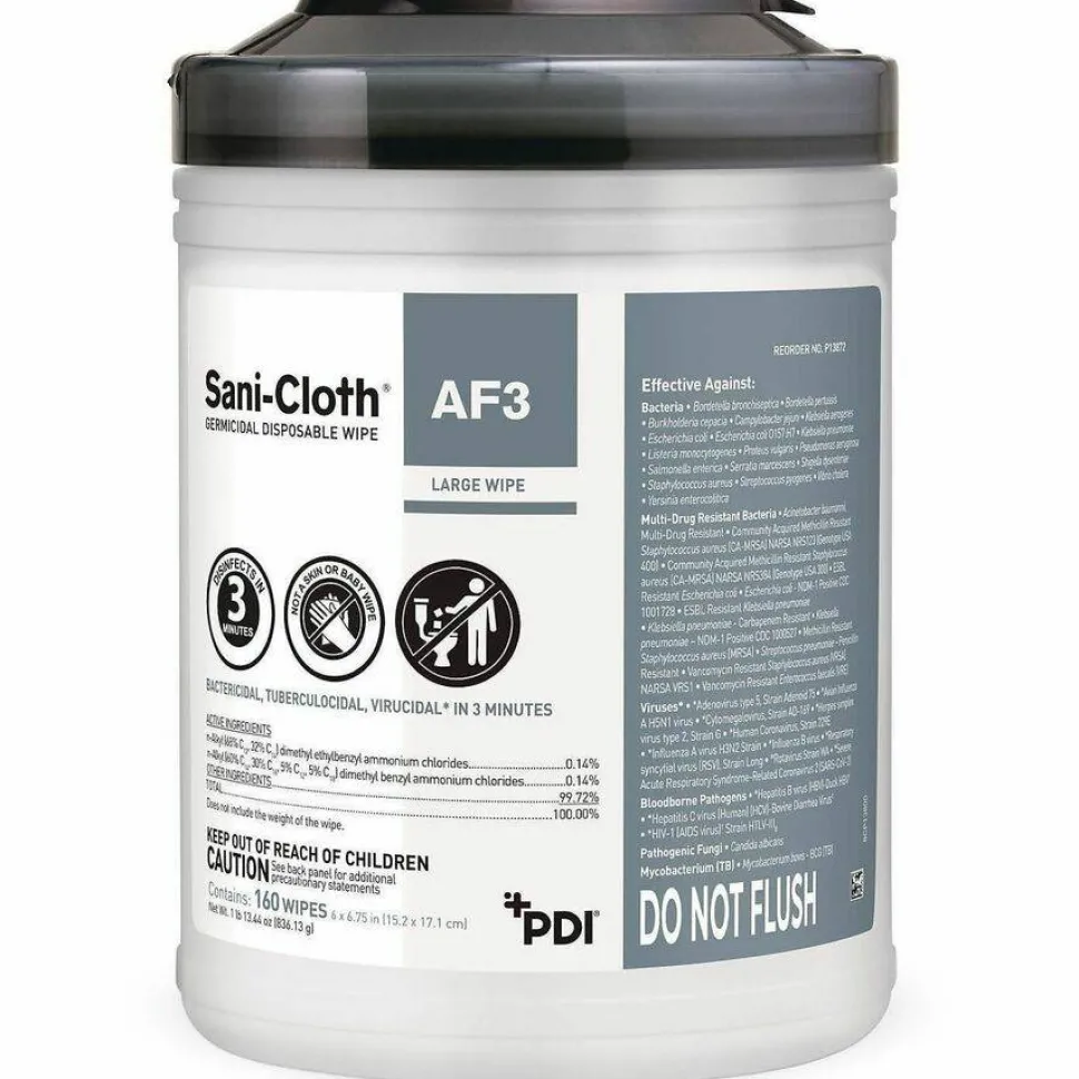 PDI Sani-Cloth AF3 Germicidal Wipes