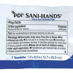 PDI Sani-Hands Instant Hand Sanitizing Wipes