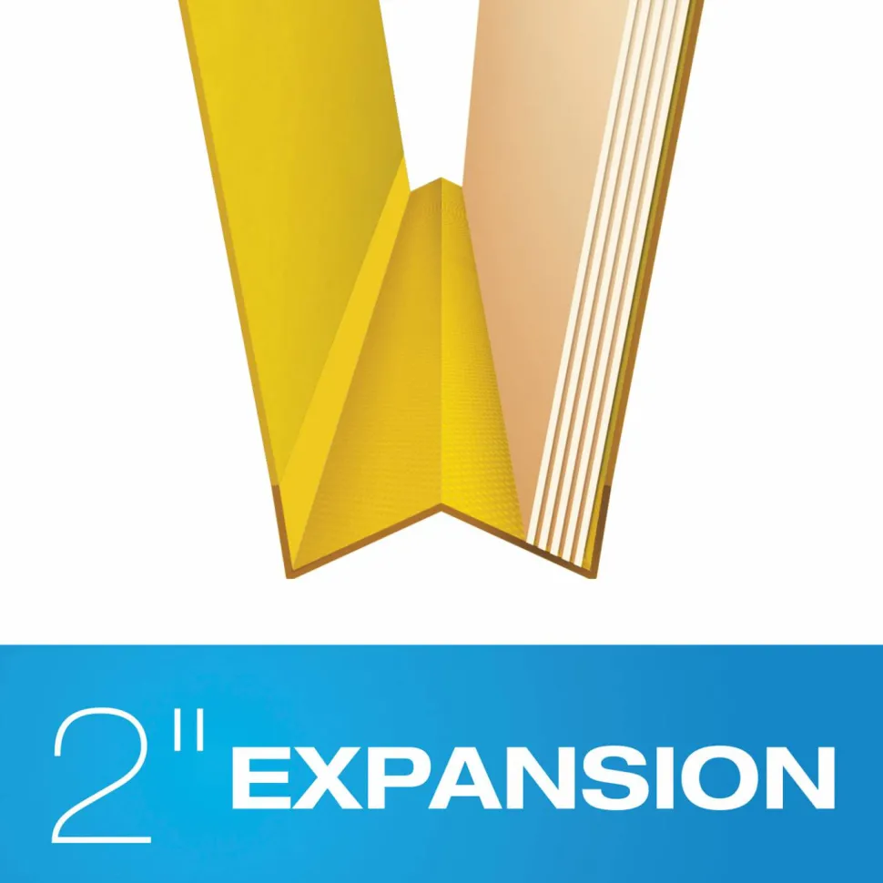 Pendaflex Hanging Style Personnel Folder, 9 1/2" x 11 3/4", 2" Expansion, Yellow