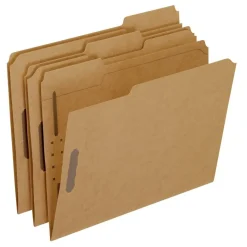 Pendaflex Kraft Rec Classification Folders With Fasteners, Letter Size, Box Of 50