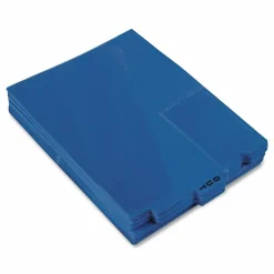 Pendaflex Poly End-Tab Out Guides, Letter Size, Blue, Box Of 50