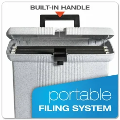 Pendaflex Portable File Boxes, Letter Files, 14.88