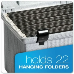 Pendaflex Portable File Boxes, Letter Files, 13.88