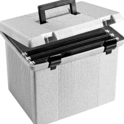 Pendaflex Portable File Boxes, Letter Files, 13.88