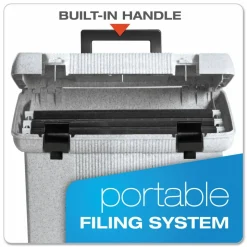 Pendaflex Portable File Boxes, Letter Files, 13.88