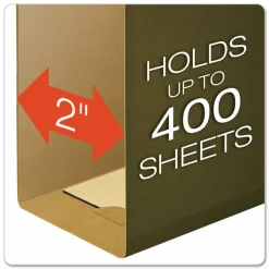 Pendaflex Premium Reinforced Extra-Capacity Hanging File Folders, 2