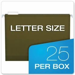 Pendaflex Premium Reinforced Extra-Capacity Hanging File Folders, 2