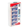 Pentel Hi-Polymer Block Eraser, White, Pack Of 14