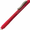 Pentel Rubber Grip Clic Eraser - Lead Pencil - Refillable - Pen - Retractable, Latex-free Grip, Pocket Clip, Ghost Resistant, No - ZE22B