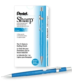 Pentel Sharp Automatic Drafting Pencil, 0.7 mm, Blue
