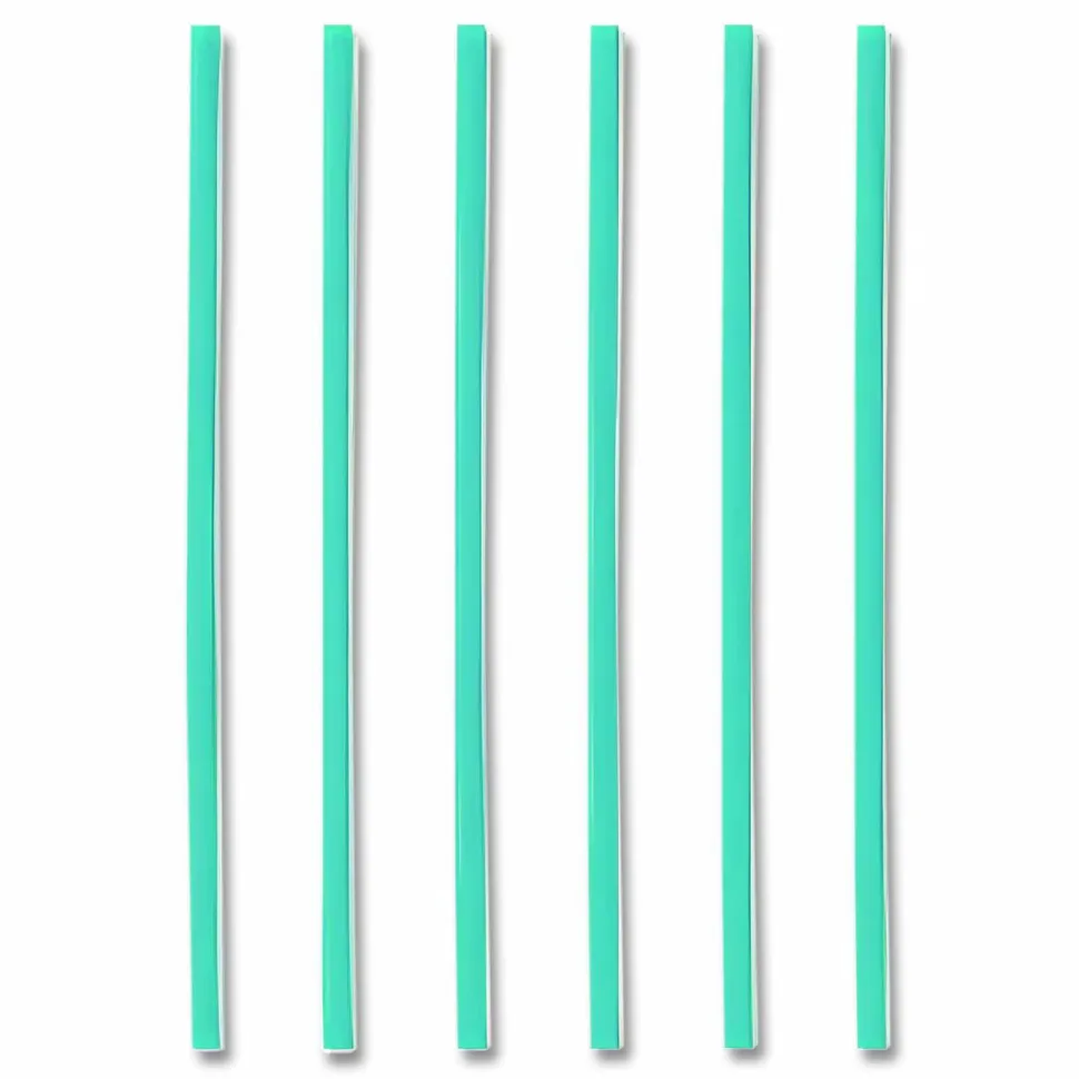 phade Stir Straws, 7-3/4", Ocean Blue, 375 Straws Per Box, Carton Of 10 Boxes