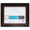 Photo/Document Frame, Gallery, 11" x 14" With Mat, Black/Brown