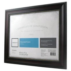 Photo/Document Frame, Harrison, 8-1/2" x 11", Mahogany