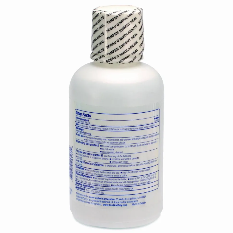 PhysiciansCare by First Aid Only Eye Wash, 16 oz Bottle, 12/Carton