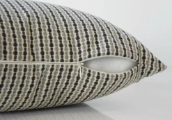 Pillows, Set Of 2, 18 X 18 Square, Insert Included, Decorative Throw, Accent, Sofa, Couch, Bedroom, Grey And Black Hypoallergenic Polyester, Modern