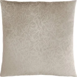 Pillows, 18 X 18 Square, Insert Included, Decorative Throw, Accent, Sofa, Couch, Bedroom, Beige Hypoallergenic Polyester, Modern