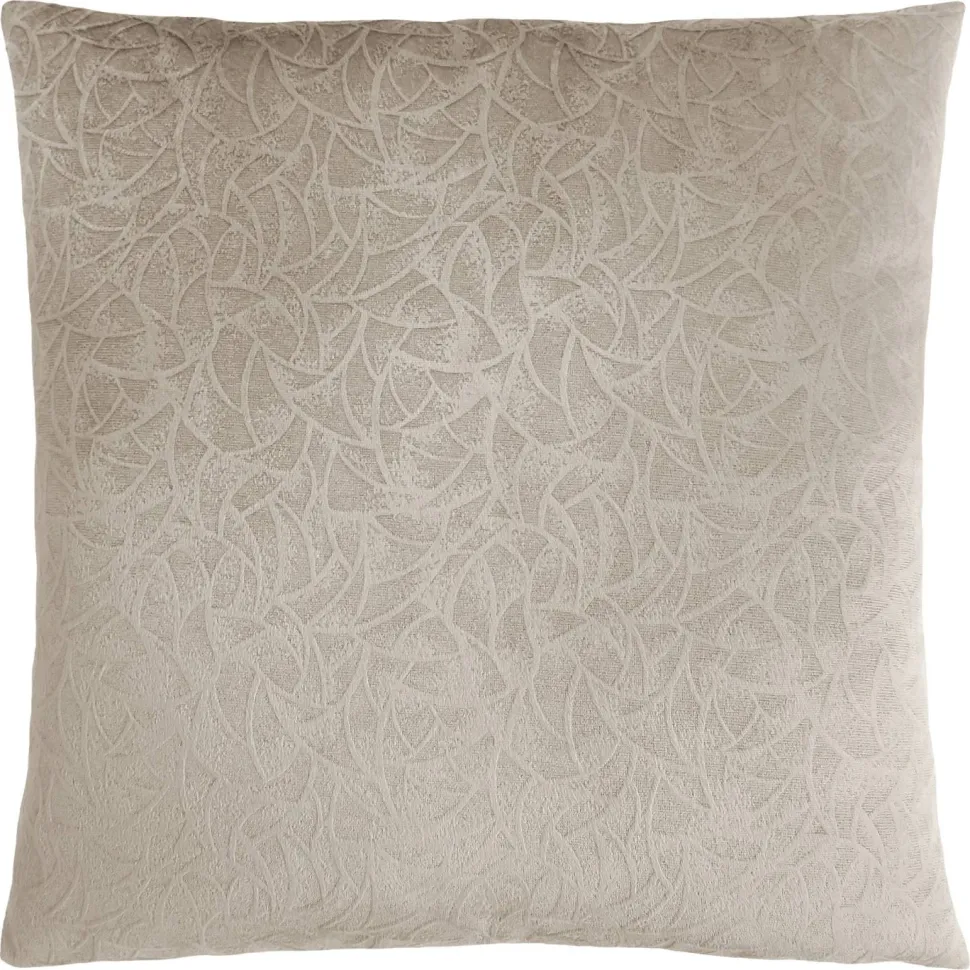 Pillows, 18 X 18 Square, Insert Included, Decorative Throw, Accent, Sofa, Couch, Bedroom, Beige Hypoallergenic Polyester, Modern