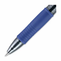 Pilot G2 Retractable Gel Pens, Fine Point, 0.7 mm, Black Barrel, Black Ink, Pack Of 36 Pens