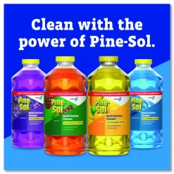 Pine-Sol CloroxPro Multi-Surface Cleaner Concentrated, Sparkling Wave Scent, 80 oz Bottle, 3/Carton