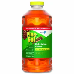 Pine-Sol CloroxPro Multi-Surface Cleaner Concentrated, Lemon Fresh Scent, 80 oz Bottle, 3/Carton