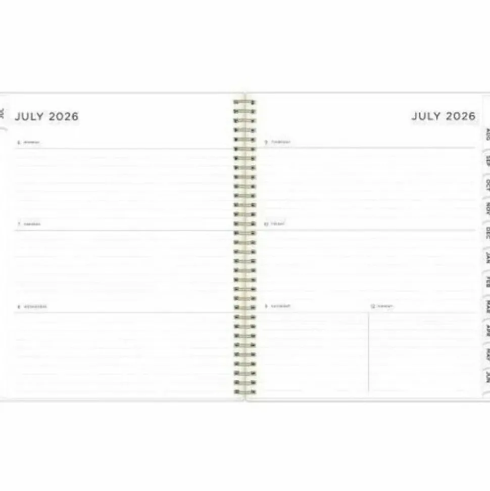 Planning Calendar AG Multi Color Smoke PP 8.5x11 AY26–27, 2026 to 2027 Calendar