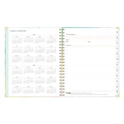 Planning Calendar BS Rainbow Ink Matte 8.5x11 AY26–27 (15-mo), 2026 to 2027 Calendar