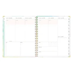 Planning Calendar BS Rainbow Ink Matte 8.5x11 AY26–27 (15-mo), 2026 to 2027 Calendar