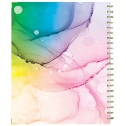 Planning Calendar BS Rainbow Ink Matte 8.5x11 AY26–27 (15-mo), 2026 to 2027 Calendar